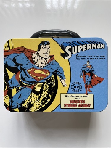 Superman comics retro tin - superman, dc