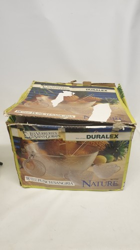 Duralex glass punch bowl - duralex,