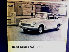BOND EQUIPE GT - 1964 -