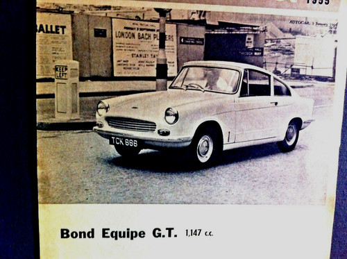 Bond equipe 1964 - gt,