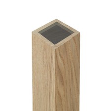 Oak Veneer 1.5m Newel Post