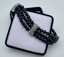 Natural Black Onyx and