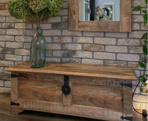 Large trunk chest rustic - trunk,
