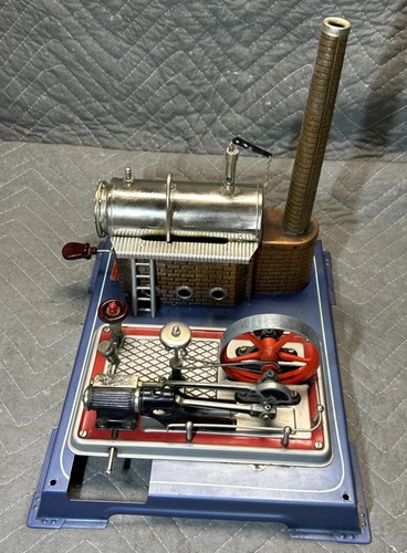Vintage wilesco steam engine - steam,