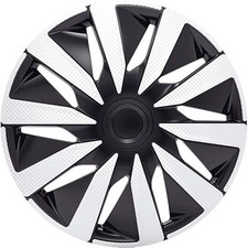 15" Wheel Trims For Seat Altea XL Covers Hub Caps Carbon SB 4x