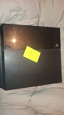 PS4 Fat Black Console Only 500gb (read Description)