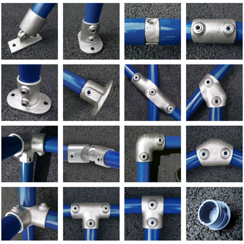 Key clamp handrail system - key,