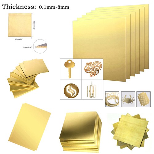 Brass sheet various sizes