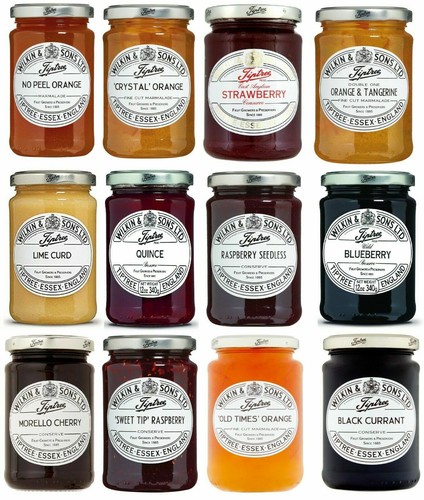 Tiptree jam selection jars - tiptree,