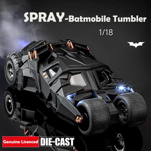 Spray diecast batmobile - spray,