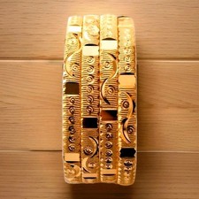 Ethnic Bangles 22k Gold Plated