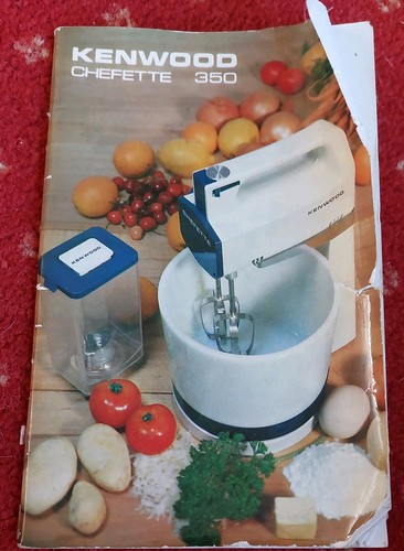 Kenwood chefette 350 recipe - kenwood,