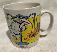 Avon Libra Coffee Mug Sips and Signs Astrology Colorful Scales Sept 24-Oct 23