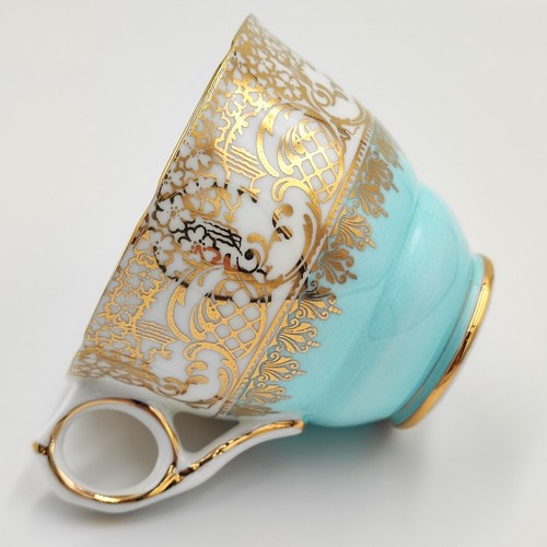 Royal stafford tea cup gold - royal,