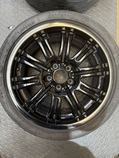 BMW E46 M3 GENUINE OEM STYLE 67 STAGGERED ALLOY WHEELS & TYRES 8Jx18 9Jx18 5x120