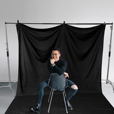 Thickened Background Cloth Black Screen Photography Backdrop Backdrops