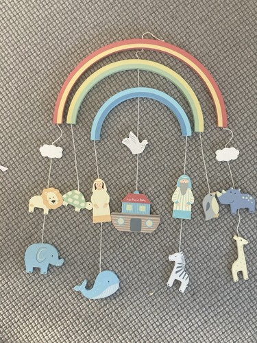 Noah ark baby mobile - ark,