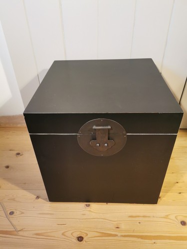 Oriental black lacquered - oriental, cube