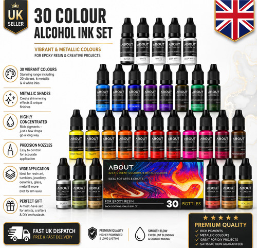 Colour alcohol ink set for - colour,