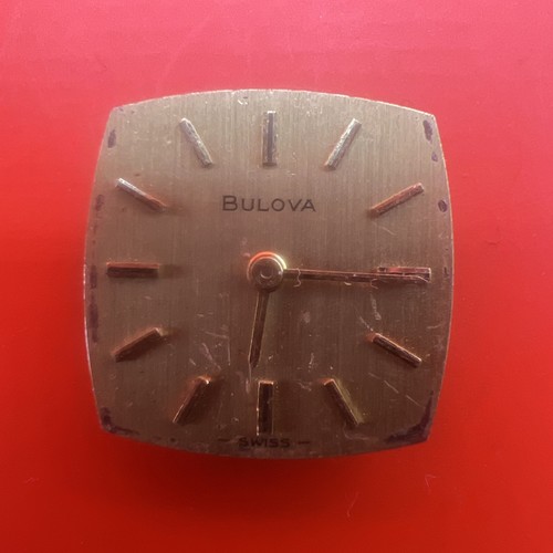 Vintage gold bulova mechanical - bulova,