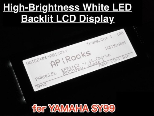 Yamaha sy99 lcd - yamaha, white