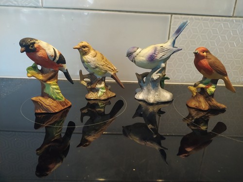 Bird figurines matt - bird,