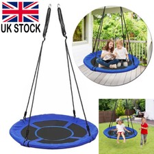 100cm Round Swing Kids Nest Swing Seat Children Garden Play for Indoor Outdoor