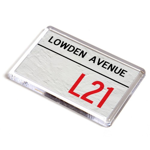 Fridge magnet lowden avenue - fridge,