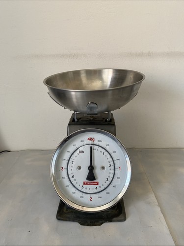 Vintage typhoon kitchen scales - vintage,