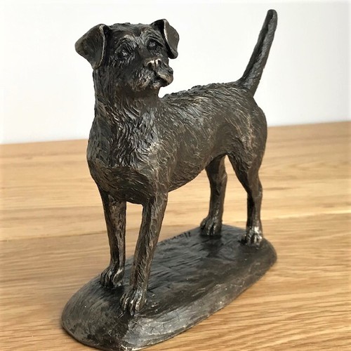 Bronze border terrier ornament - terrier,