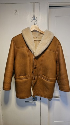 Vintage shearling jacket - jacket,