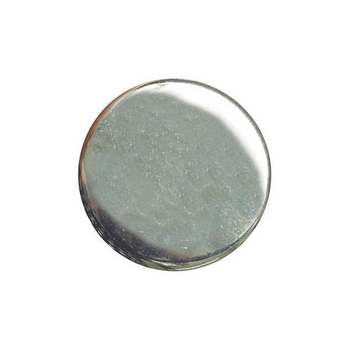 Round polished silver - polished,