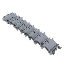 50Pcs DIN Rail Mount Terminal