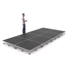 PD X-Lite750 Portable Stage Platform Riser System - 4m x 2m x 20cm