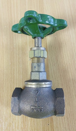 Globe valve npt bronze - 1/2"npt(f),