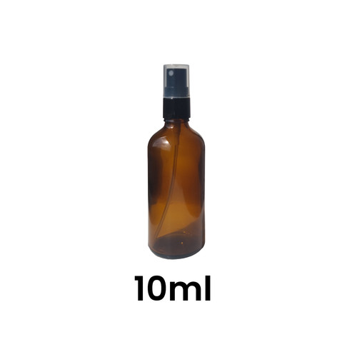 Amber glass fine mist - fine, atomiser