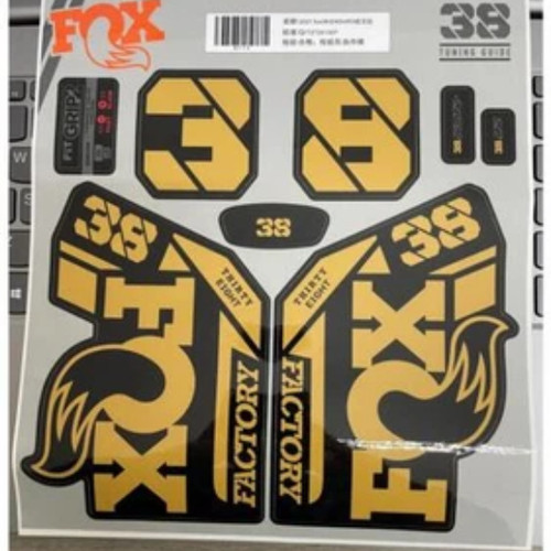 Fork sticker for 2021 - fox, 38