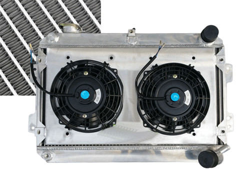 Aluminum radiator shroud fan - aluminum, radiator+shroud+fan