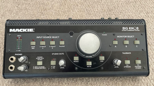 Mackie big knob studio - studio,