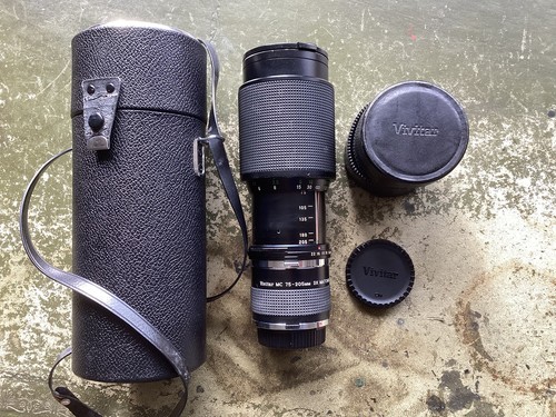 Vivitar 205 8 zoom lens - f.3.8,