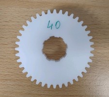 40T delrin change gear to fit colchester bantam and colt lathes