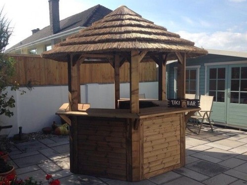 Tiki garden bar plans - tiki,