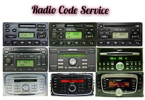 Ford radio code - radio, service
