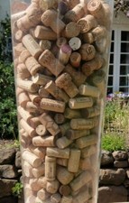100xUsed Wine Corks-Craft-Weddings-In Aid of Cancer ResearchUK
