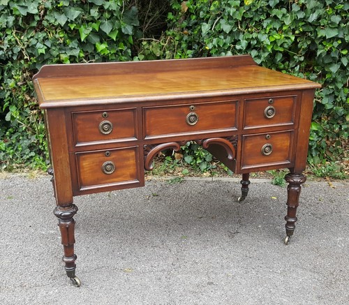 Victorian mahogany writing - victorian,