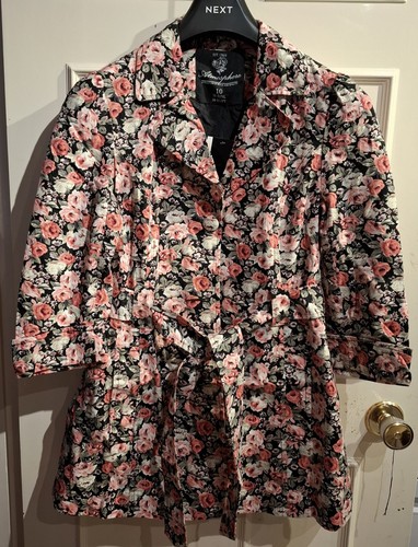Floral pattern ladies coat - pattern,