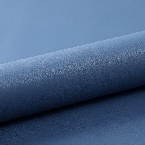 Navy blue wallpaper embossed - navy,