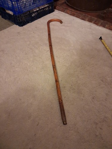 Walking stick vintage wooden - walking,