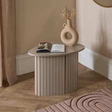 OHS Madison Side Table Ribbed