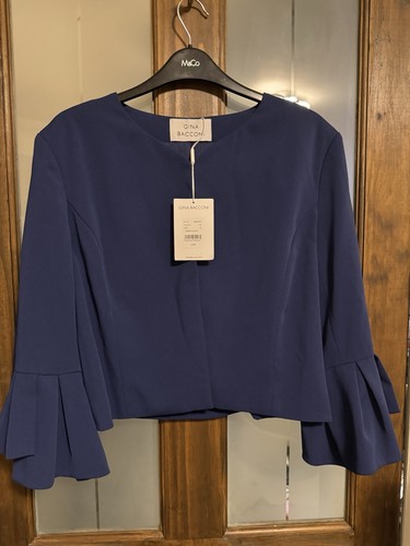 Gina bacconi blue jacket - blue,